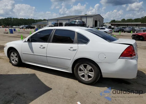 2012 Chevrolet Impala Ls из США, поврежденный, VIN 2G1WA5E39C1185626